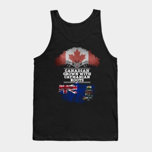 Canadian Grown With Caymanian Roots - Gift for Caymanian With Roots From Cayman Islands Tank Top